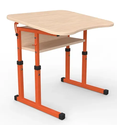 Стіл учнівський №3-6 з регулюванням куту нахилу стільниці 700х500 МФ Вересень